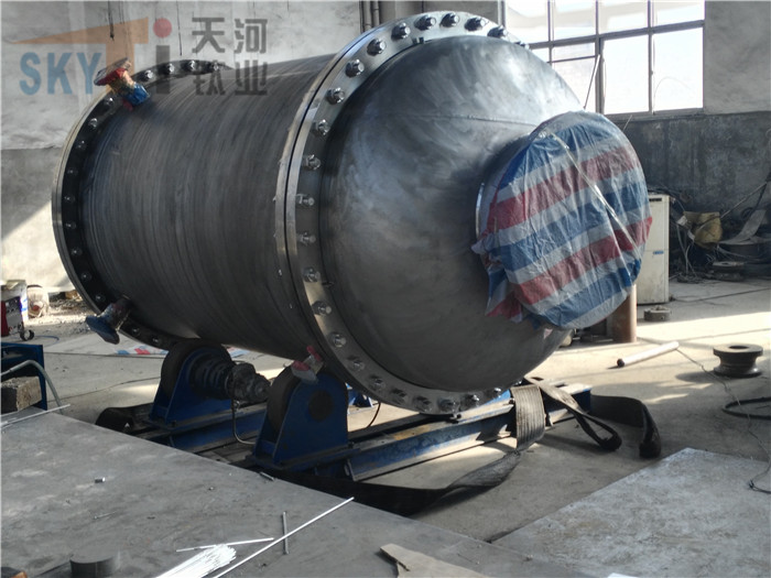 170平方米鈦換熱器